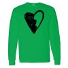 Heavy Cotton 100% Cotton Long Sleeve T Shirt Thumbnail
