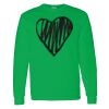 Heavy Cotton 100% Cotton Long Sleeve T Shirt Thumbnail