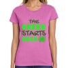 Ladies Heavy Cotton 100% Cotton T Shirt Thumbnail