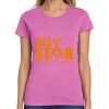 Ladies Heavy Cotton 100% Cotton T Shirt Thumbnail