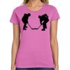 Ladies Heavy Cotton 100% Cotton T Shirt Thumbnail