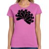Ladies Heavy Cotton 100% Cotton T Shirt Thumbnail