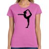 Ladies Heavy Cotton 100% Cotton T Shirt Thumbnail