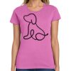 Ladies Heavy Cotton 100% Cotton T Shirt Thumbnail