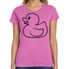 Ladies Heavy Cotton 100% Cotton T Shirt Thumbnail
