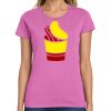 Ladies Heavy Cotton 100% Cotton T Shirt Thumbnail