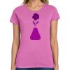 Ladies Heavy Cotton 100% Cotton T Shirt Thumbnail