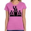 Ladies Heavy Cotton 100% Cotton T Shirt Thumbnail