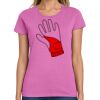 Ladies Heavy Cotton 100% Cotton T Shirt Thumbnail