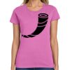 Ladies Heavy Cotton 100% Cotton T Shirt Thumbnail