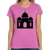 Ladies Heavy Cotton 100% Cotton T Shirt Thumbnail