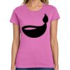 Ladies Heavy Cotton 100% Cotton T Shirt Thumbnail