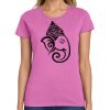 Ladies Heavy Cotton 100% Cotton T Shirt Thumbnail