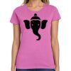 Ladies Heavy Cotton 100% Cotton T Shirt Thumbnail