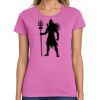 Ladies Heavy Cotton 100% Cotton T Shirt Thumbnail