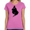 Ladies Heavy Cotton 100% Cotton T Shirt Thumbnail
