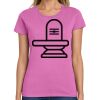Ladies Heavy Cotton 100% Cotton T Shirt Thumbnail