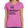 Ladies Heavy Cotton 100% Cotton T Shirt Thumbnail