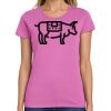 Ladies Heavy Cotton 100% Cotton T Shirt Thumbnail