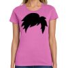 Ladies Heavy Cotton 100% Cotton T Shirt Thumbnail
