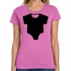 Ladies Heavy Cotton 100% Cotton T Shirt Thumbnail