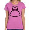 Ladies Heavy Cotton 100% Cotton T Shirt Thumbnail