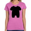 Ladies Heavy Cotton 100% Cotton T Shirt Thumbnail