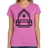 Ladies Heavy Cotton 100% Cotton T Shirt Thumbnail
