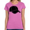 Ladies Heavy Cotton 100% Cotton T Shirt Thumbnail