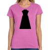 Ladies Heavy Cotton 100% Cotton T Shirt Thumbnail