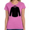 Ladies Heavy Cotton 100% Cotton T Shirt Thumbnail
