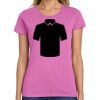 Ladies Heavy Cotton 100% Cotton T Shirt Thumbnail