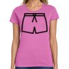 Ladies Heavy Cotton 100% Cotton T Shirt Thumbnail