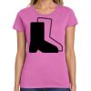 Ladies Heavy Cotton 100% Cotton T Shirt Thumbnail