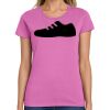 Ladies Heavy Cotton 100% Cotton T Shirt Thumbnail
