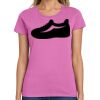 Ladies Heavy Cotton 100% Cotton T Shirt Thumbnail