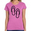 Ladies Heavy Cotton 100% Cotton T Shirt Thumbnail