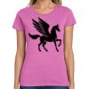 Ladies Heavy Cotton 100% Cotton T Shirt Thumbnail