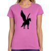 Ladies Heavy Cotton 100% Cotton T Shirt Thumbnail