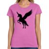 Ladies Heavy Cotton 100% Cotton T Shirt Thumbnail
