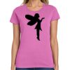 Ladies Heavy Cotton 100% Cotton T Shirt Thumbnail