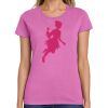 Ladies Heavy Cotton 100% Cotton T Shirt Thumbnail