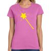 Ladies Heavy Cotton 100% Cotton T Shirt Thumbnail