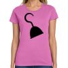Ladies Heavy Cotton 100% Cotton T Shirt Thumbnail