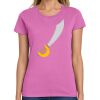 Ladies Heavy Cotton 100% Cotton T Shirt Thumbnail