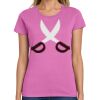 Ladies Heavy Cotton 100% Cotton T Shirt Thumbnail