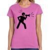 Ladies Heavy Cotton 100% Cotton T Shirt Thumbnail