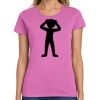 Ladies Heavy Cotton 100% Cotton T Shirt Thumbnail
