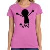 Ladies Heavy Cotton 100% Cotton T Shirt Thumbnail