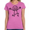 Ladies Heavy Cotton 100% Cotton T Shirt Thumbnail